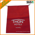 Colorful OEM Hotel Drawstring Laundry Bag